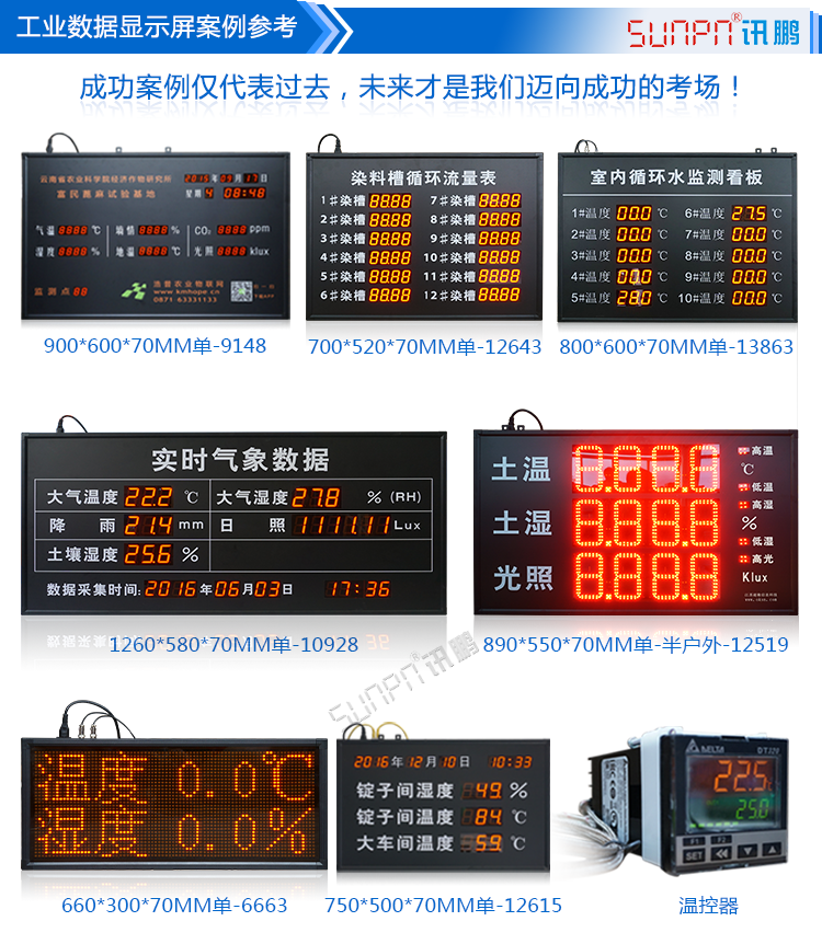環境監控系統LED顯示屏參考 環境監控系統LED顯示屏參考