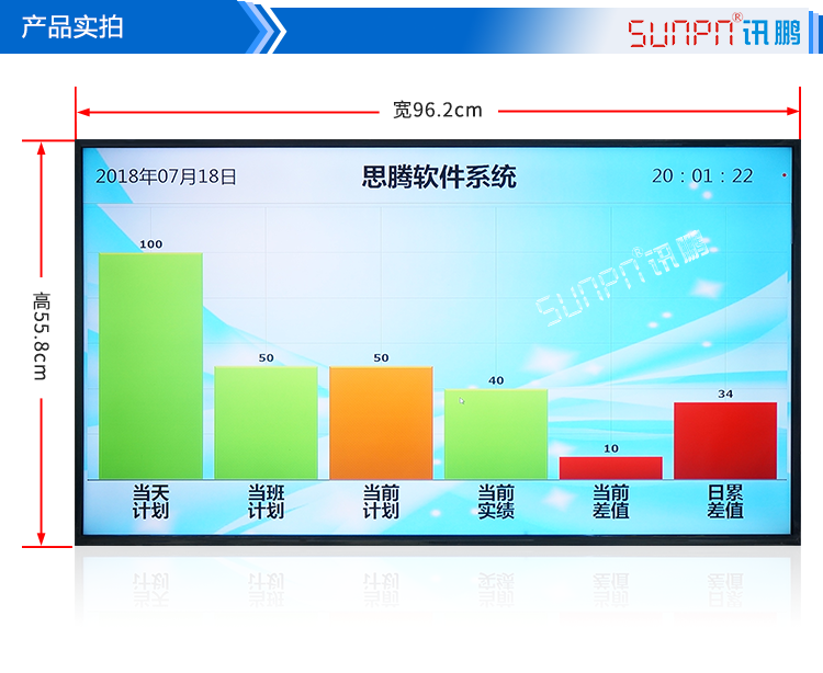 車間目視化LCD電子看板