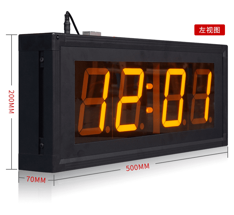 POE電子鐘產品實拍