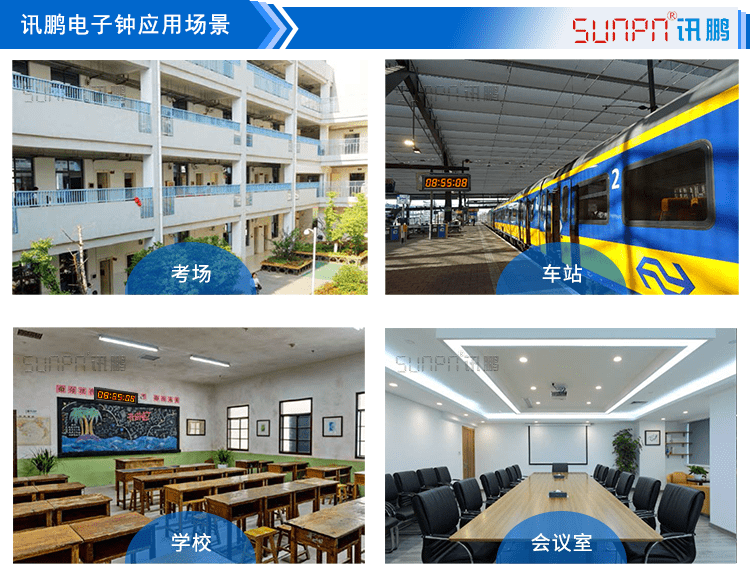 POE電子鐘應用場景