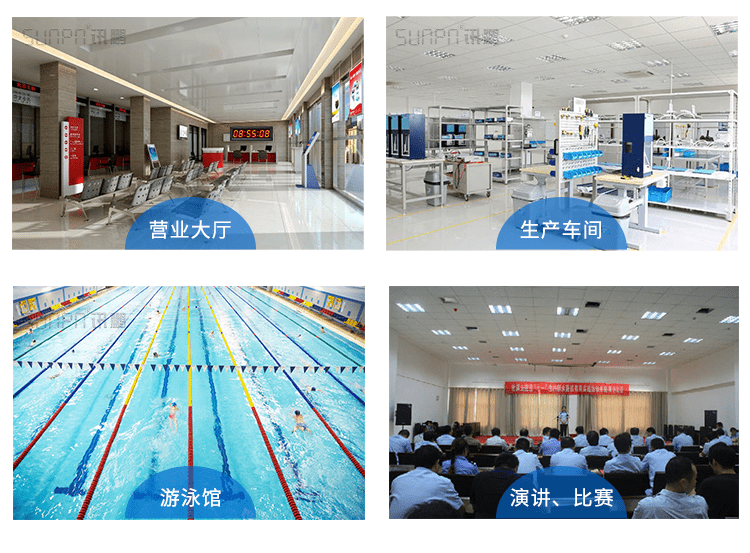 POE電子鐘應用場景