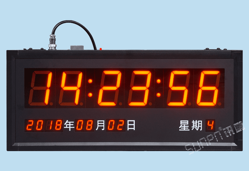 訊鵬醫(yī)院時(shí)間統(tǒng)一時(shí)鐘系統(tǒng)專用 NTP網(wǎng)絡(luò)LED電子鐘 CDMA自動(dòng)校時(shí)GPS衛(wèi)星無線授時(shí)服務(wù)器對(duì)接