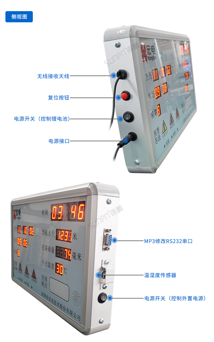 防汛顯示屏產(chǎn)品實拍