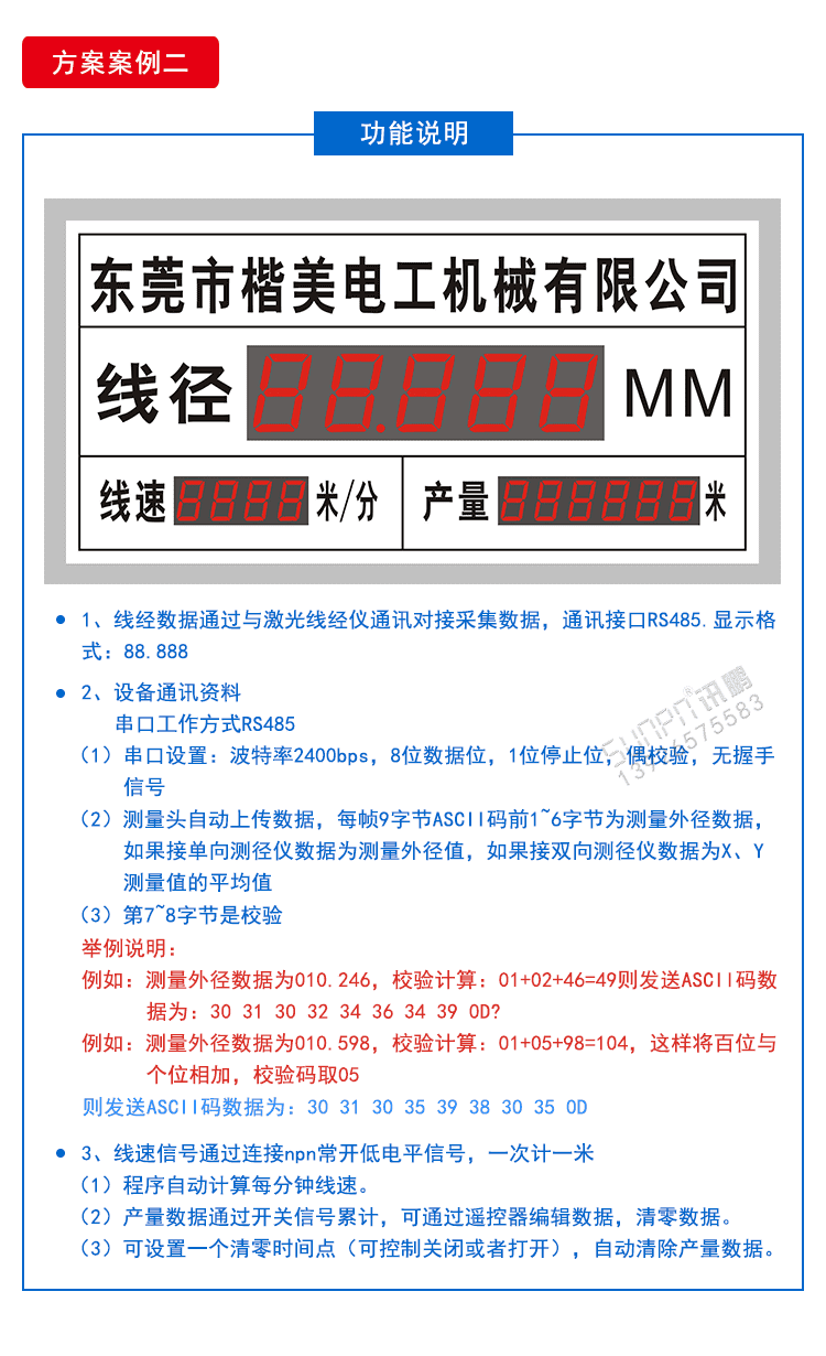 線徑看板方案案例