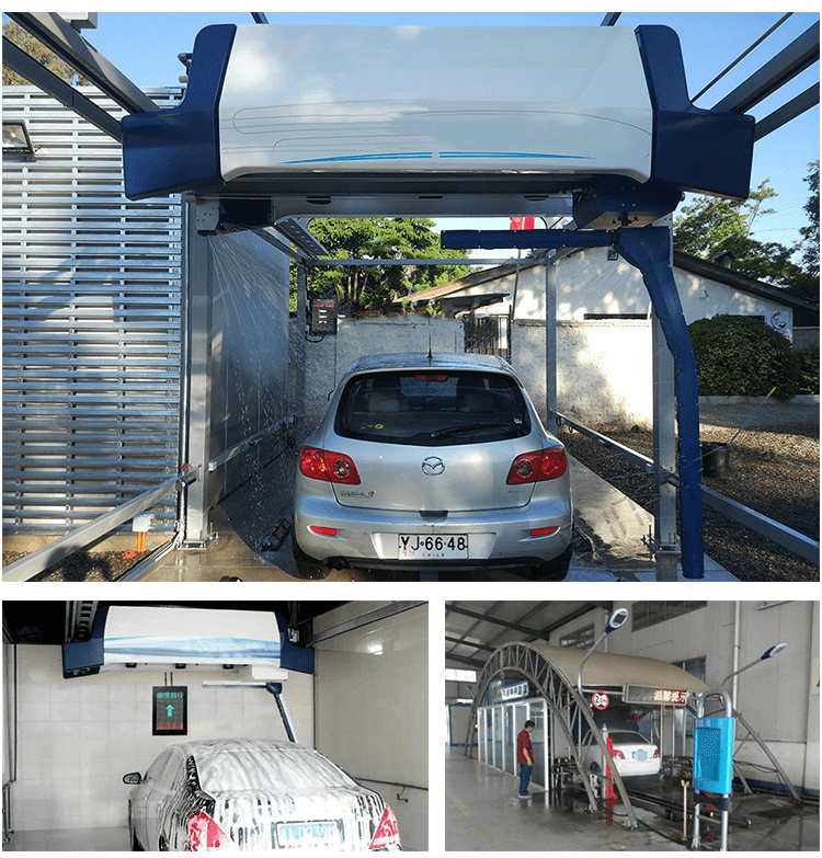 LED洗車設備顯示屏應用場景