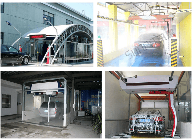 LED洗車設備顯示屏應用場景