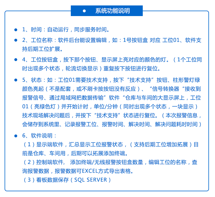 無線安燈系統功能介紹