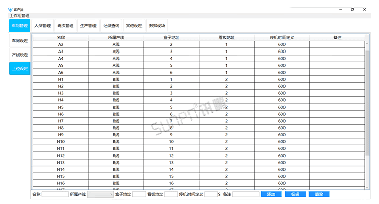 注塑、沖壓機(jī)臺(tái)系統(tǒng)顯示端展示