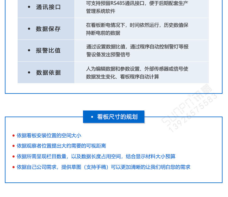 生產管理LED電子看板定制指導