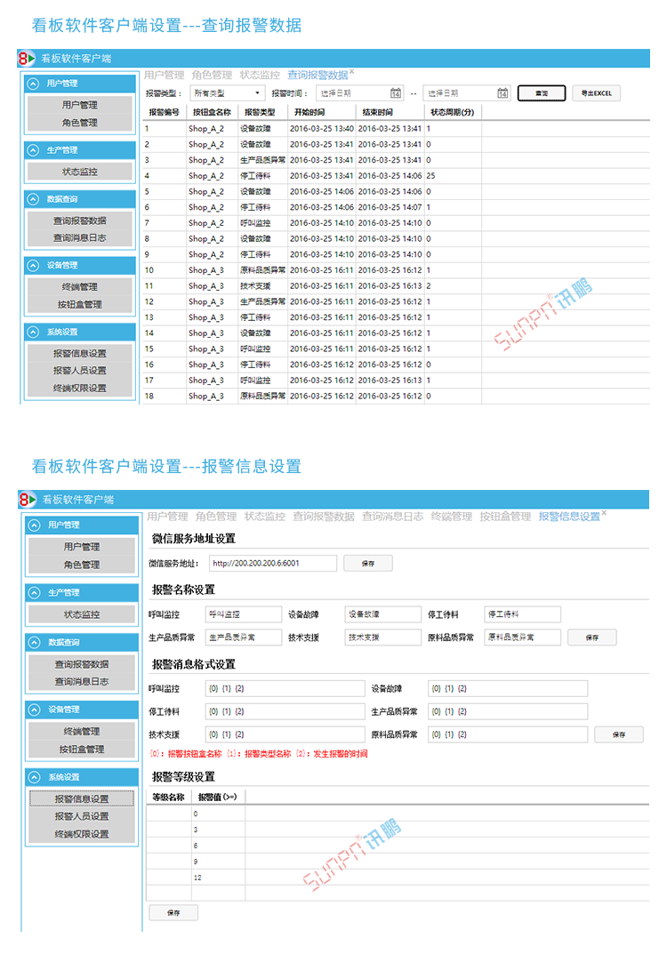 安燈系統軟件介紹 安燈系統軟件介紹