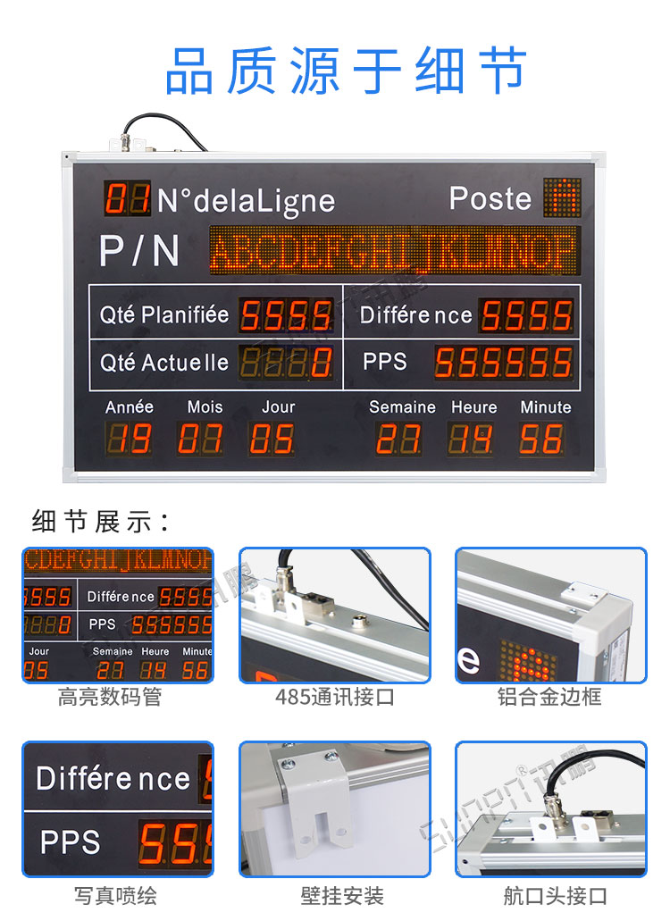 電子看板產(chǎn)品細節(jié)