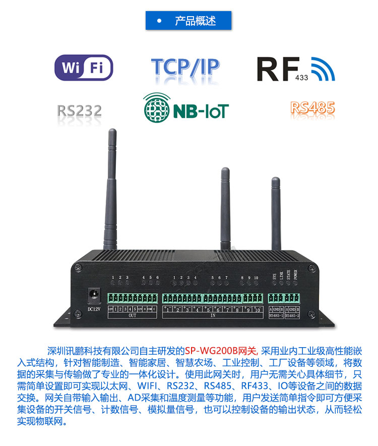 工業物聯網網關概述