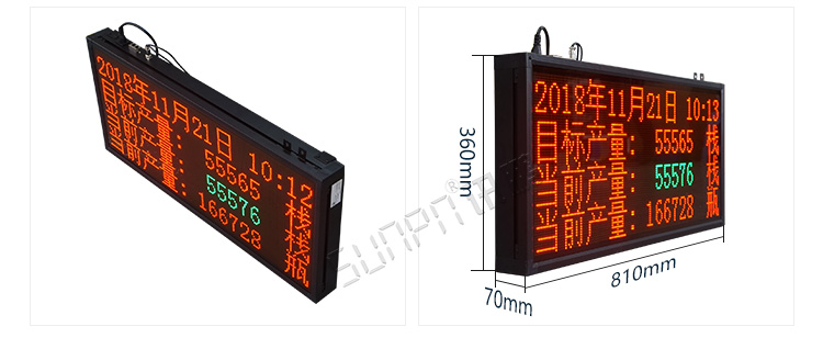 電子看板產品實拍