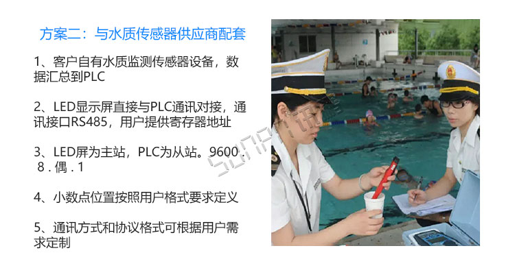 游泳池水質監測定制指導
