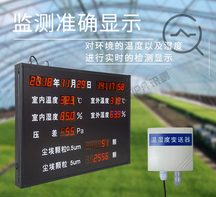 室內外環境監測顯示屏產品介紹