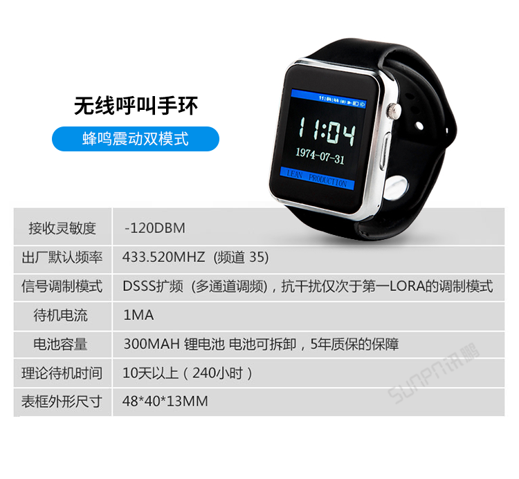 安東系統(tǒng)安燈手表