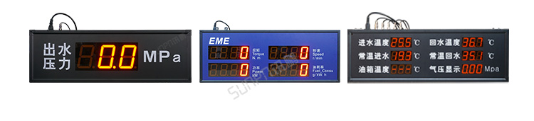 PLC通訊顯示屏案例參考 PLC通訊顯示屏案例參考