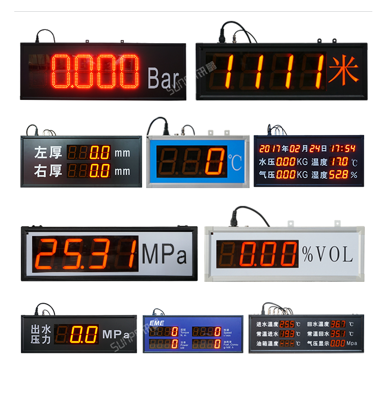 工業數據LED顯示屏-案例參考