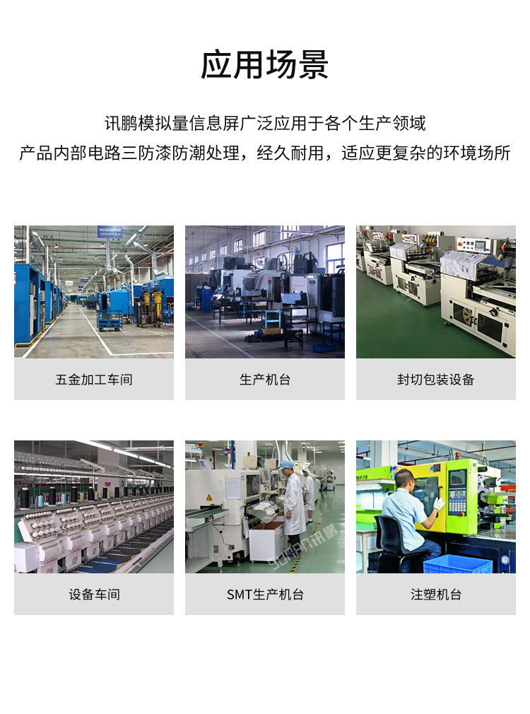 工業數據LED顯示屏-應用場景