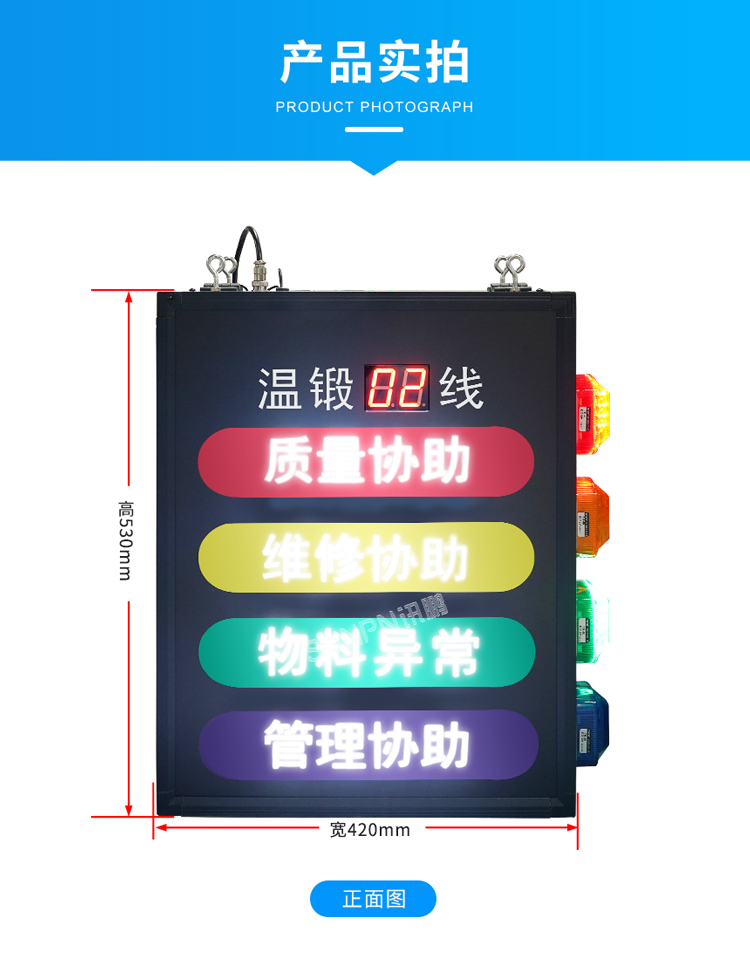 安燈看板系統-產品實拍