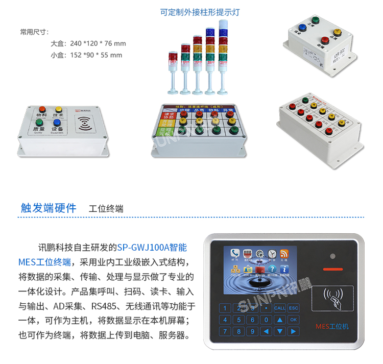 安燈看板系統硬件介紹