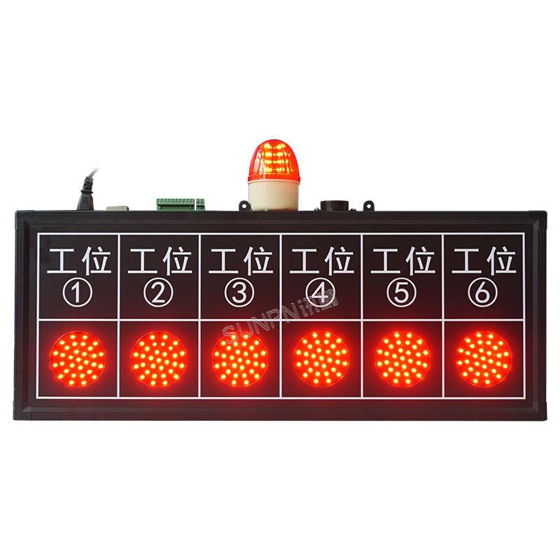 無線安燈呼叫報警系統狀態數據采集andon看板解決方案_訊鵬科技